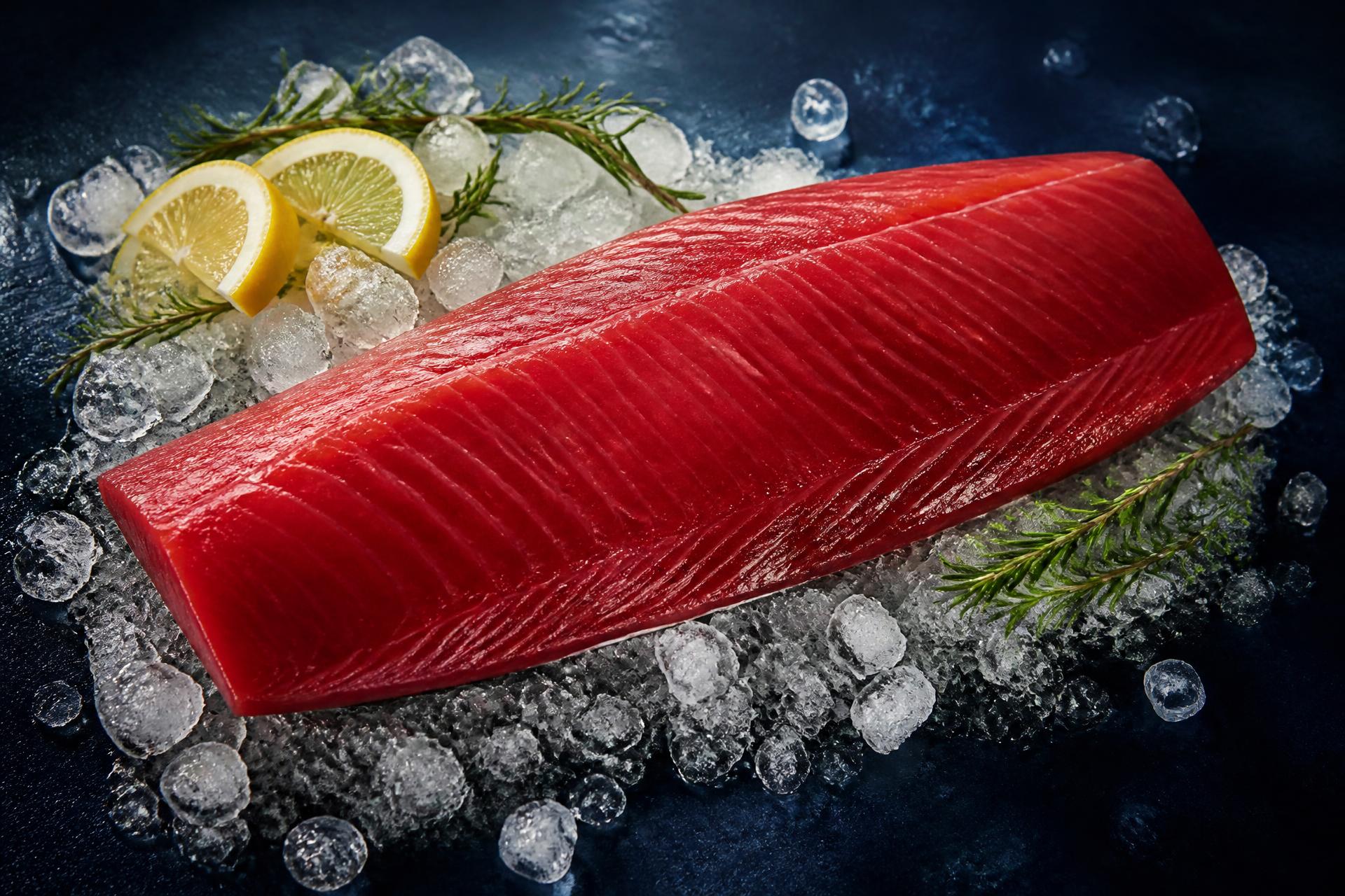 Pacific Bluefin Tuna Akami on ice